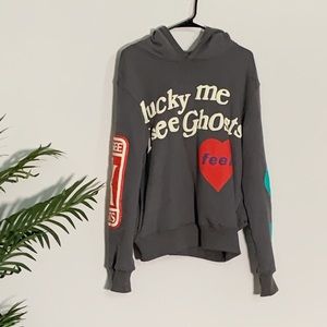 Kanye West Kid Cudi ghost hoodie